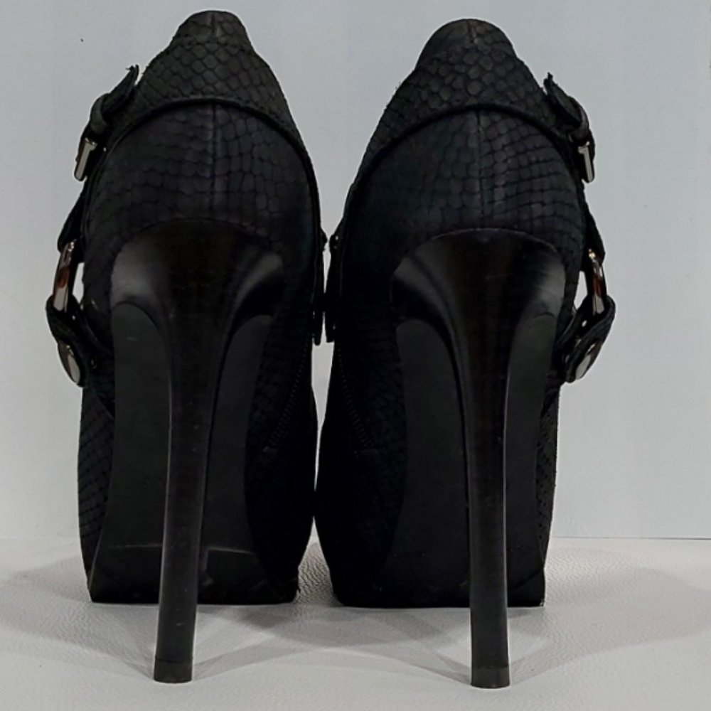 Showstoppervtg Guess "Python" Genuine Leather Sti… - image 5